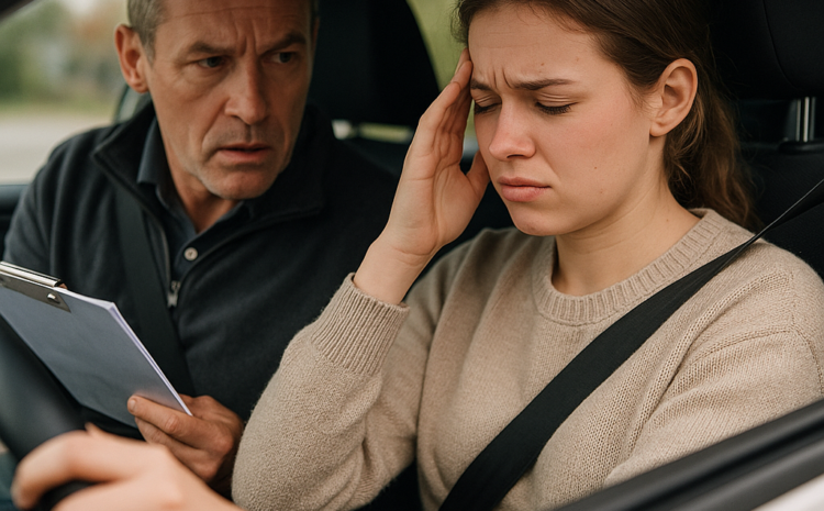  Grootste fouten tijdens rijlessen en hoe ze te vermijden
